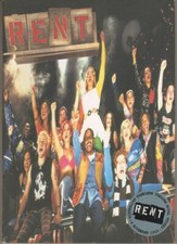 "Rent"  Sydney, Australia  Souvenir Program  1998  Rodger Corser, Christine Anu