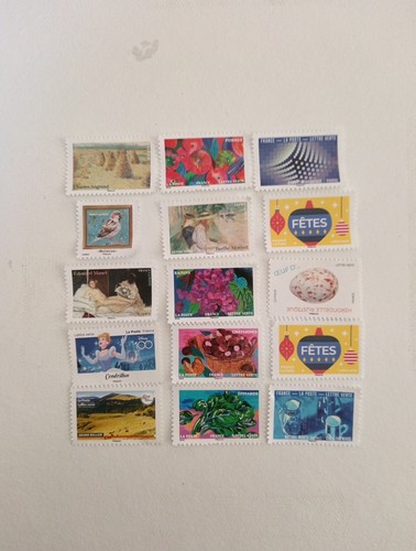 Lot timbres non - lot, de