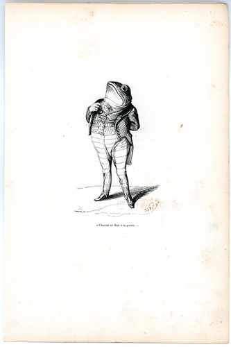 Animaux savants granville 1842 - animaux,