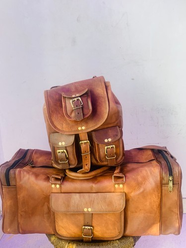 Cuir polochon 3cm voyage - cuir,