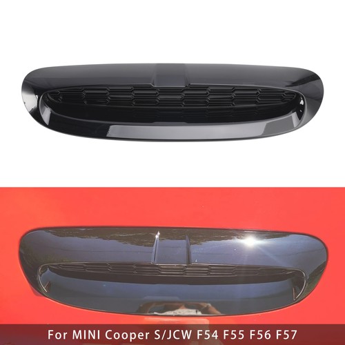Gloss black bonnet scoop - black,