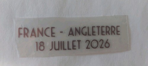 Patch thermo maillot - patch, fff