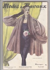 magazine Modes et Travaux  1952 septembre patron à agrandir pour Françoise