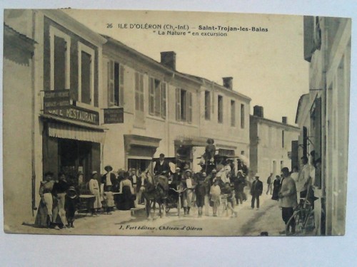 Cpa ile oléron - , d'