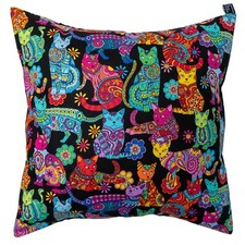 Chat Mandala Housse de Coussin Décorative Tendance Étui Pour 45.7cm x Floral