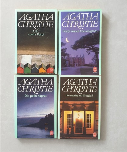 Lot livres agatha - lot,