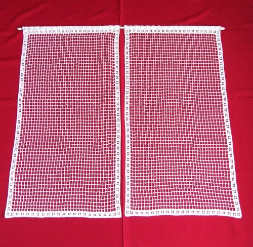 Paire rideaux brise - -vue,