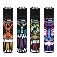 Lot de 8 briquets Clipper