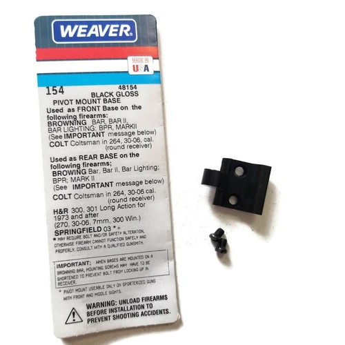 Weaver 154 pivot mount - 154,