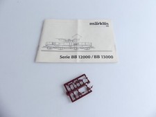 TRIX NOTICE + 1 GRAPPE ACCESSOIRES DE TOIT POUR  LOCOMOTIVE BB 12000 / 13000