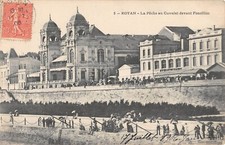 CPA 17 ROYAN / LA PECHE AU CARRELET DEVANT FONCILLON