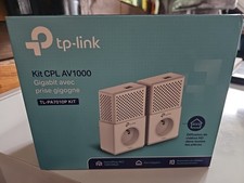 Kit 2 prises adaptateur CPL AV 1000 TP LINK référence TL-PA7010P neuf