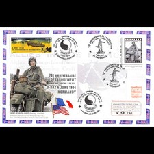 FDC 70 ANS D-DAY - SOLDAT US