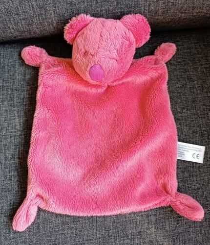 1358 doudou plat ours rose - 1358🌟doudou,