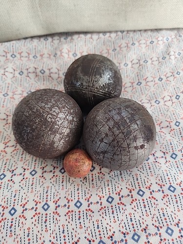 Ancienne boules petanque - 3,
