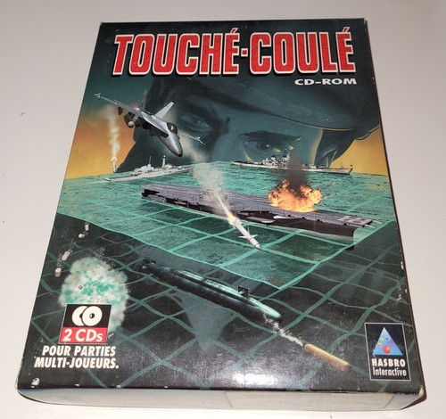 Jeu touché coulé - jeu, pc