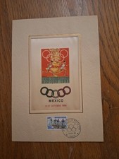 Document Philatelique 1967 Jeux Olympiques De Grenoble V.Photos