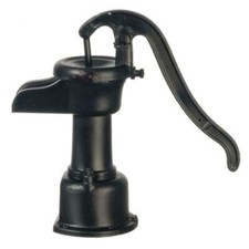 Poupées Maison Style Ancien Eau Pompe pour Cuisine Évier Miniature Accessoire 1