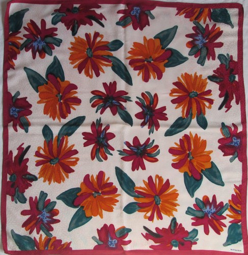 Superbe foulard rodier soie - -superbe,