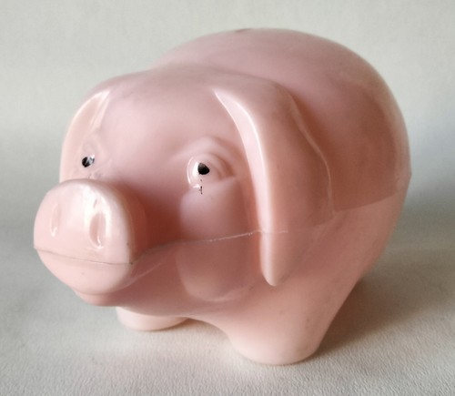 Vintage geobra tirelire - vintage, cochon