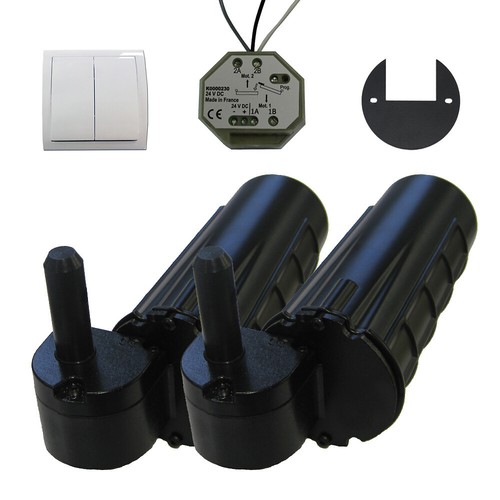 Double motorisation pour - , volet