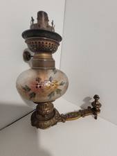 Toupie De Piano Lampe Petrole Décor Fleur Nancy