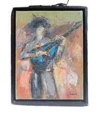 Peinture Ancienne Huile Sur