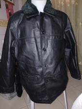 Veste Extensible Homme En Cuir