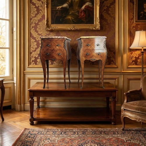 Commodes marqueteries - commodes,