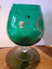 GRAND VASE EN VERRE? A PIED