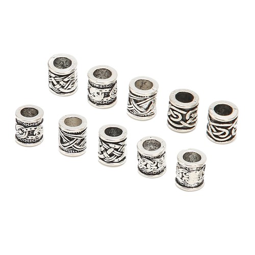 10pcs viking beard - 10pcs, en