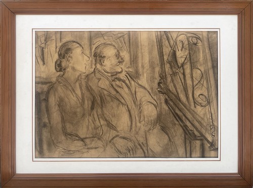 Dessin ancien cadre - dessin,