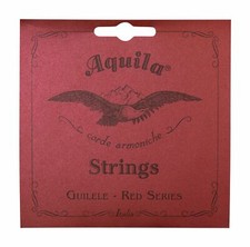 AQUILA 187C Rouge Série Guitalele + Guilele Corde Lot