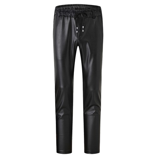 Hommes simili cuir pantalon - simili,