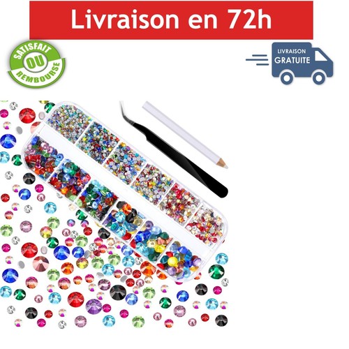 2000 strass thermocollants - strass,