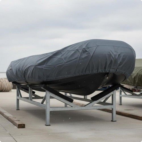 Housse pour bateau gonflable - bateau,