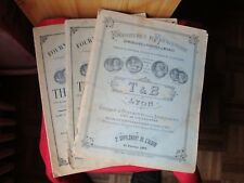 2 TARIFS ET 1 CATALOGUE THIVEL