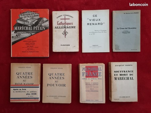 Maréchal pétain lot 18 - maréchal,