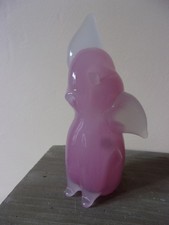 ❤️sublime statuette figurine lapin  en verre de Murano  objet de décoration TBE