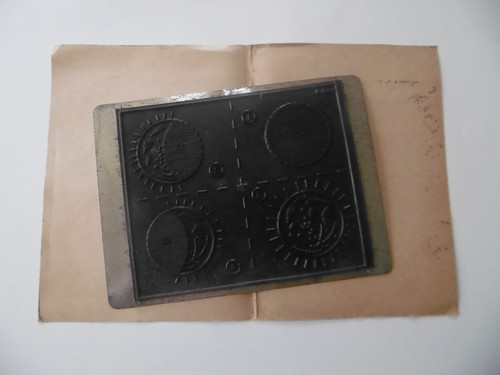 Ancien tampon encreur - tampon, scolaire