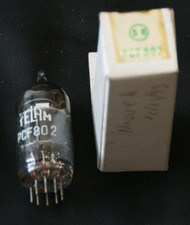 Lampe Telam PCF 802 (X1) - PCF802 Vintage vacuum tube pour radio ampli