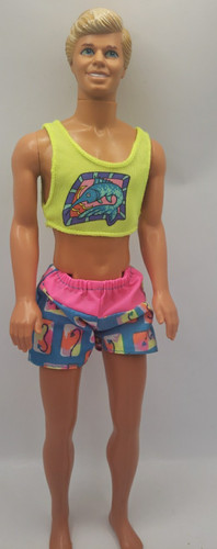 Mattel hawaiian fun ken - hawaiian,