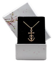 Coffret collier petite croix