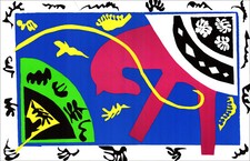 MATISSE. Lithographie "Le Cheval, l'Ecuyère et le Clown"  (Album JAZZ 2005)