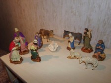 Ancien Crèche  Noel Santons