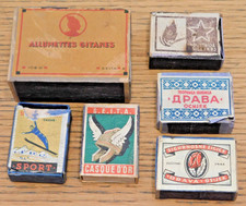 VINTAGE ancien 6 BOITE