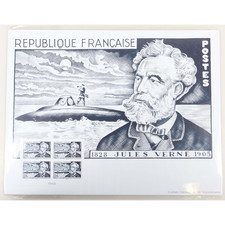 AFFICHE DE JULES VERNE DE