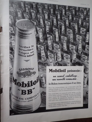 Huile mobiloil jumelles huet - mobiloil,