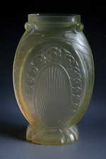 VASE EN VERRE ART DECO MULLER FRERESLUNEVILLE - CIRCA 1930