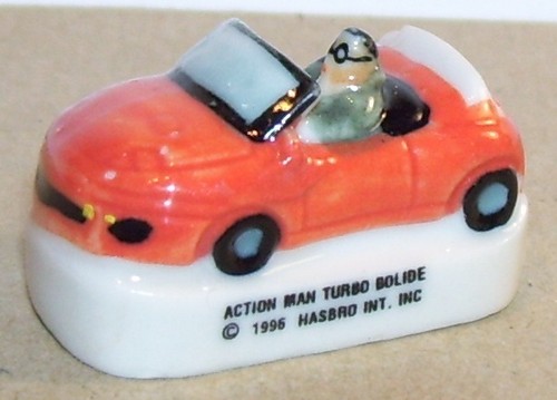 Turbo bolide action man - man, rouge